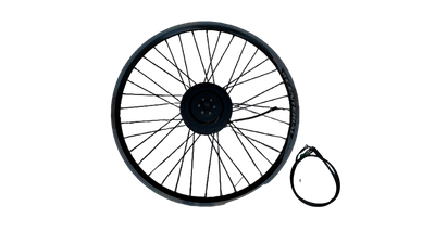 Мотор колесо заднее в сборе с ободом 26" 36v 350W для велосипеда черное