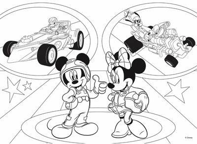 Пазл двосторонній Lisciani Mickey Mouse 24 елемента (8008324073986)