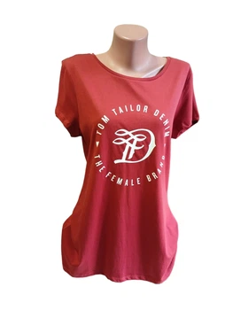 Футболка Tom Tailor XL 1 Кирпичний (03170)
