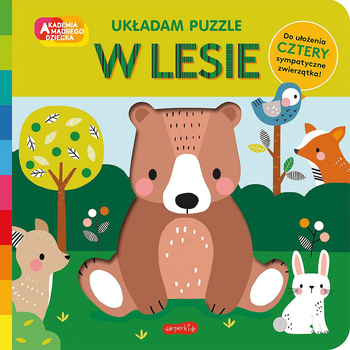 Puzzle-książka HarperKids Akademia mądrego dziecka W lesie (9788327686541)