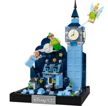 Конструктор LEGO Disney Політ Пітера Пена та Венді над Лондоном 466 деталей (43232)