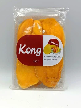 Сушений манго натуральний 100% 250 г Natural Mango