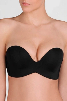 Бюстгальтер с уплотнённой чашкой Wonderbra 75B Черный (96829)
