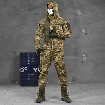 Мужская форма рип-стоп Minotaur 3в1 куртка и штаны + убакс пиксель размер 3XL