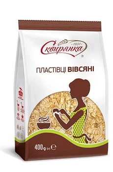 Пластівці вівсяні Сквирянка 400 г х 12 шт