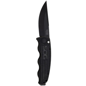 Ніж складний SOG Tac Ops black micarta чорний