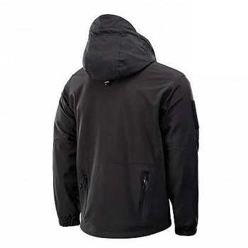Куртка M-Tac Soft Shell с подстежкой Black Размер XS
