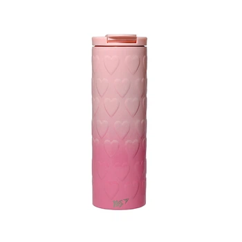Термочашка YES Pink Heart 420 мл (707336)