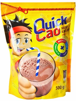Какао-напиток Magnetic Квик Као Quick Cao с витаминами натуральный для детей 500 г