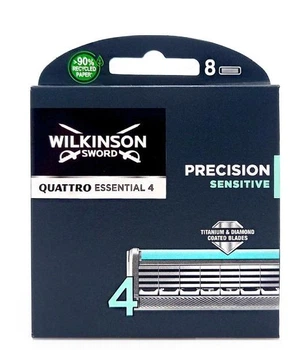 Картриджи для бритья Wilkinson Sword Quattro Essential 4 Precision Sensitive 8 шт