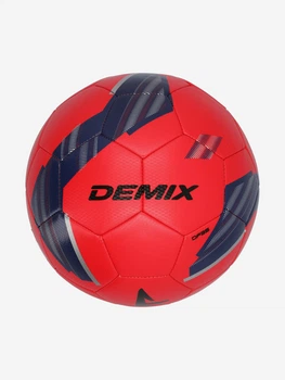 М'яч футбольний Demix Розмір 5, вага 450 г, червоний