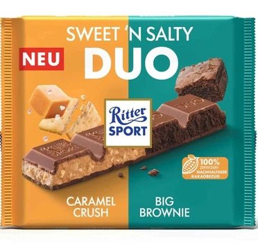 Шоколад Ritter Sport Sweet'n Salty Duo 218 г