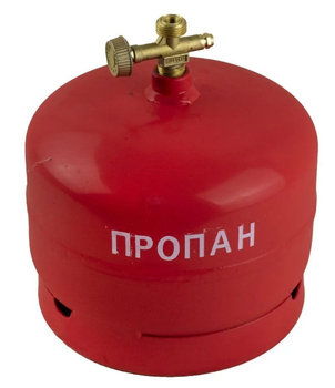 Газовий балон 5л с ручкою без пальника