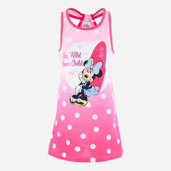 Детский летний сарафан для девочки Disney Minnie EX1277.REC 104 см Фуксия (3609087058255)