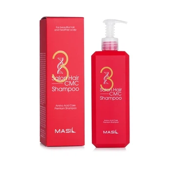 Шампунь, що відновлює, з амінокислотами Masil 3 Salon Hair CMC Shampoo 500 ml