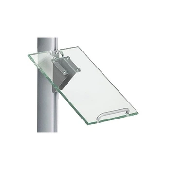 Полка для стоек наклонная SMS Angled shelf M/L Grey