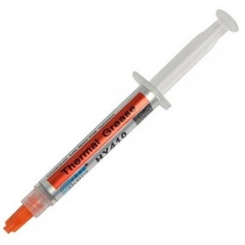 Паста термопроводная HY-410 3g, шприц, White