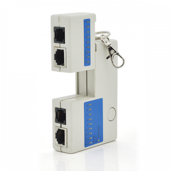 Тестер кабельний, RJ45 / RJ12 (без батарейки в комплекті) Q50