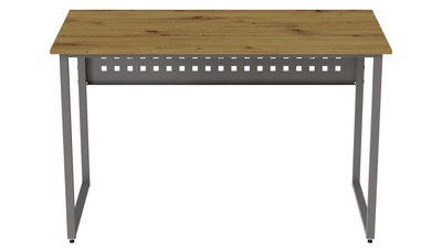 Компьютерный стол Ferrum-decor Майк 75x100x70 серый ДСП Дуб Артизан 16мм (MAYK2202)