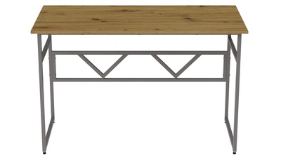 Компьютерный стол Ferrum-decor Раян 75x140x70 серый ДСП Дуб Артизан 16мм (RAY2187)