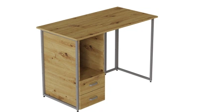 Комп'ютерний стіл Ferrum-decor Отто 75x120x70 сірий ДСП Дуб Артізан 16мм (OTT2105)