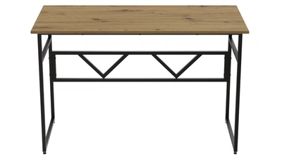 Комп'ютерний стіл Ferrum-decor Раян 75x120x70 чорний ДСП Дуб Артізан 16мм (RAY2178)