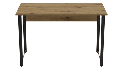 Компьютерный стол Ferrum-decor Курт 75x100x60 черный ДСП Дуб Артизан 16мм (KURT2234)