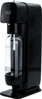 Апарат / Сифон для газування води та напоїв SODA@HOME VENTUM Black без балону СО₂ в комплекті