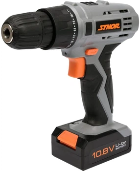 Wiertarko-wkrętarka akumulatorowa STHOR 10.8 V 15 Nm 1.3 Ah (78981_sth)