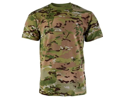 Тактична футболка з бавовни Texar, камуфляж XL