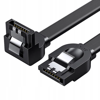 Кабель SATA 3.0 – SATA 3.0 для жесткого диска 2.5 SSD HDD SATA III 7-контактный UGREEN Angled (0.5м, 6 Гбит/c)