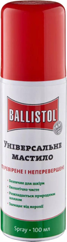 Масло спрей оружейное универсальное Ballistol 100 мл