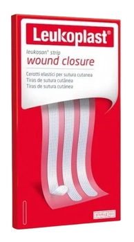 Пластир Bsn Medical Leukosan Strip Apósito 6 x 75 мм 2 шт (4042809390902 / 4042809703948)