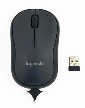 Мышь Logitech M220 Silent Wireless, Dark Grey, Б/У