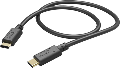 Kabel Hama Flexible USB Type-C - USB Type-C M/M 1.5 m Black (4047443487094)