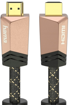 Kabel Hama HDMI - HDMI 4k M/M 1.5 m Black (4047443434258)