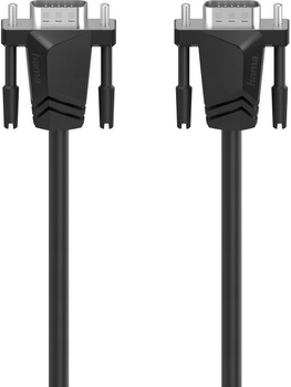 Kabel Hama VGA M/M 1.5 m Black (4047443444721)
