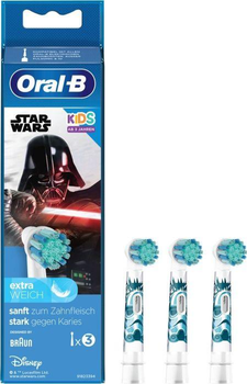 Końcówki do szczoteczki elektrycznej Oral-b Braun Star Wars EB10-3 
