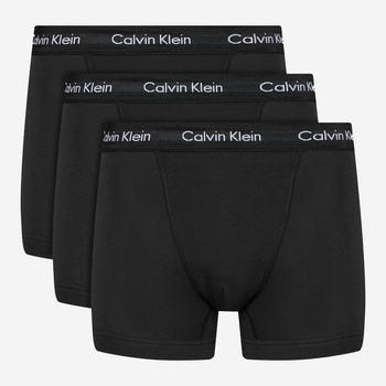 Набір трусів шорт чоловічих бавовняних Calvin Klein Underwear 0000U2662G-XWB M 3 шт Чорний (8719114322503)