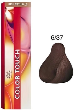 Bezamoniakowa farba do włosów Wella Professionals Color Touch 6/37 60 ml (8005610546674)