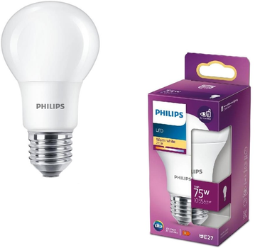 Світлодіодна лампа Philips A60 E27 11W Warm White (8718699769703)