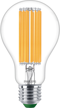 Żarówka LED Philips UltraEfficient A70 E27 7.3W White Filament (8719514435711)