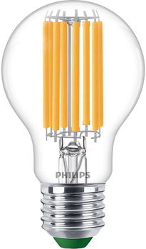 Світлодіодна лампа Philips UltraEfficient A60 E27 7.3W Warm White Filament (8720169187979)