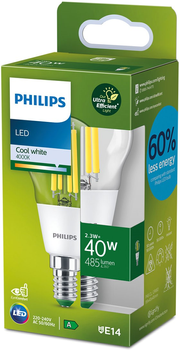 Żarówka LED Philips UltraEfficient P45 E14 2.3W Cool White (8720169188235)