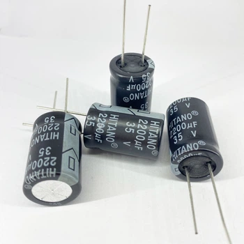 Электролитические конденсаторы 2200 мкф x 35 В - 16x26 мм 105 °C HITANO [DIST-5372]