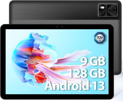 Планшет 10.1" DOOGEE T10E 9/128Gb 4G 2-SIM 8 ядер Android 13 6580 mAh Черный