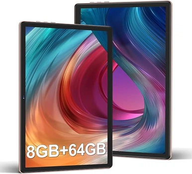 Планшет 10" DMOAO D3 4/64Gb 8 ядер Android 12 6000 mAh Розовое золото Factory Recertified g3