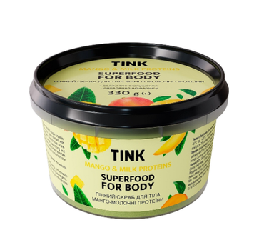 Скраб для тела пенный Tink Superfood For Body Mango Milk Proteins 300 г