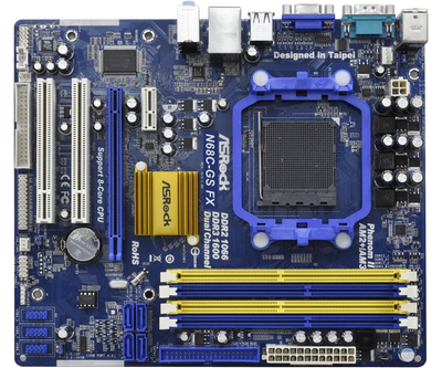 Новая Материнская Плата ASRock N68C-GS FX