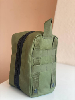 Тактический подсумок для аптечки molle (Олива)